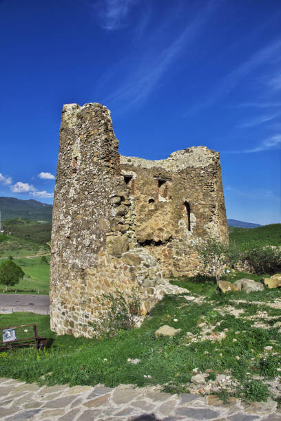 istock The old church in Jvari, Georgia 1740325978