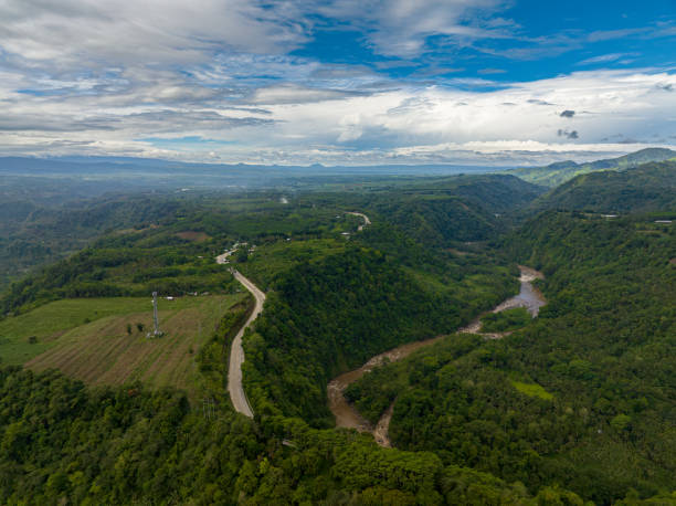 istock Tropical Mountain with river in the Philippines. 1740335369