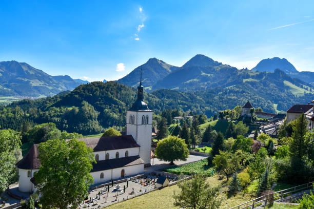 istock Church of St. Theodule 1740387850