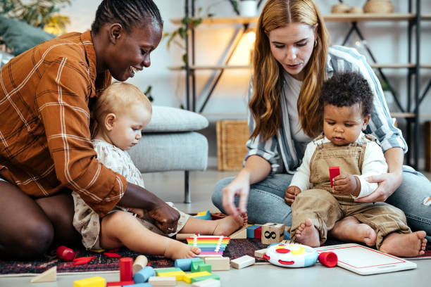 istock Mothers enjoy with their babies 1740466917