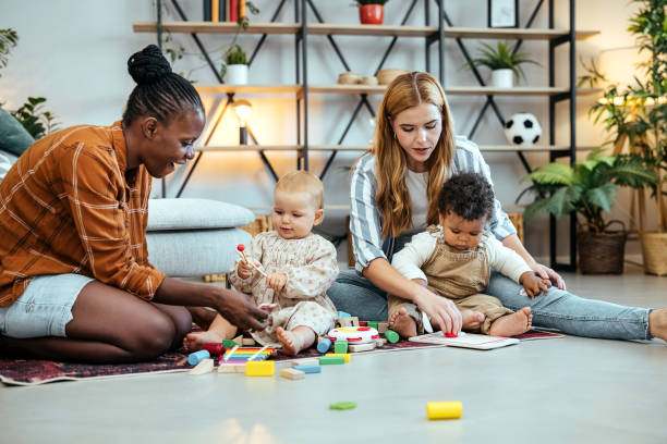 istock Mothers enjoy with their babies 1740467506