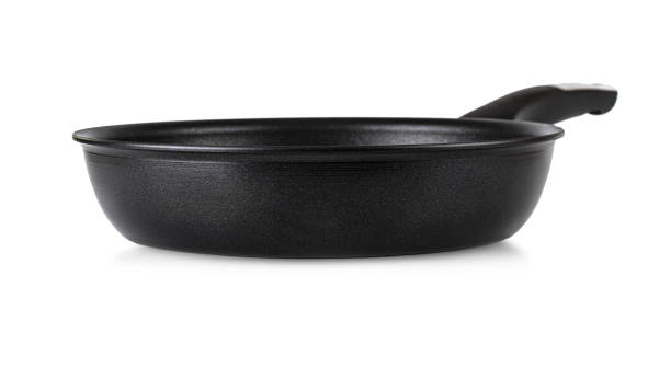 istock black metal frying pan with handle isolated on white background 1740469247