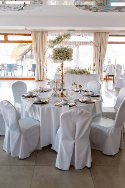 istock wedding hall prepared for guests 1740477244