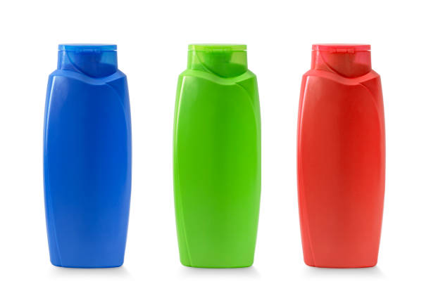 istock Plastic Bottle with Shampoo isolated on white background with clipping path 1740487751
