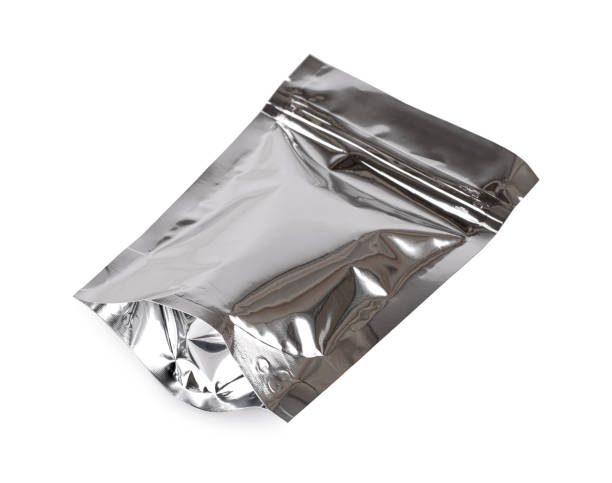 istock Foil package bag isolated on white background with clipping path 1740506534