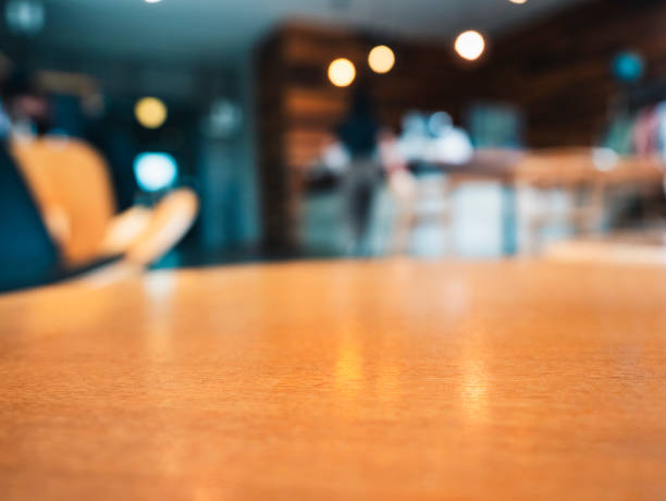 istock Table top counter bar indoor cafe restaurant Interior Blur background 1740511531