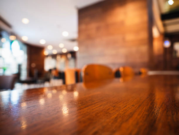 istock Table top indoor cafe shop Interior Blur background 1740511547