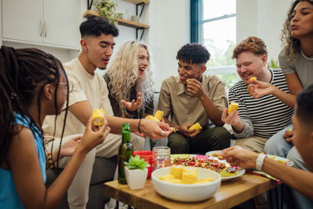 istock Mexican Food With Friends 1740611762