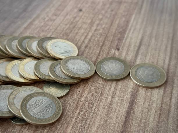 istock Spare Change of Turkish Currency 1740622552