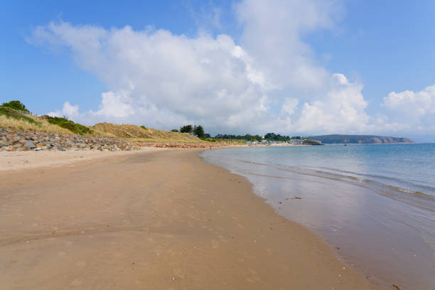 istock Low tide on an almost deserted beach in Abersoch, Gwynedd. 1740634343