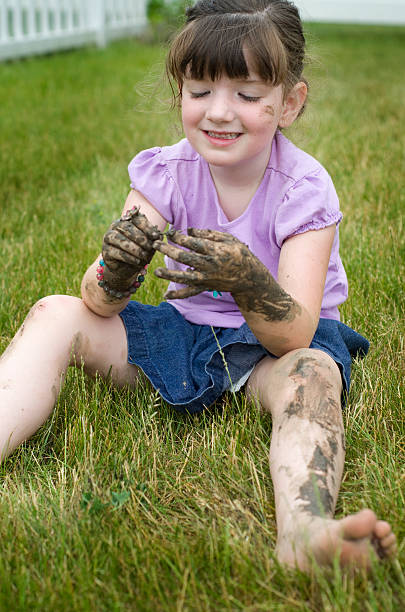 istock muddy little girl 174066182