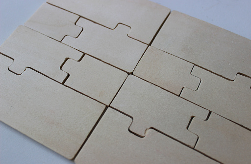 A smooth wooden surface made of wooden elements