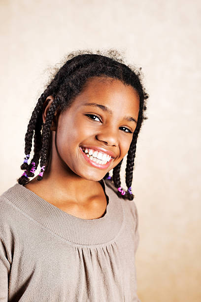 istock Cheerful African American girl. 174070617