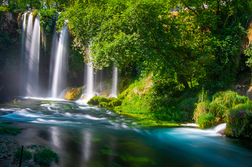 Waterfall Duden at Antalya Turkey. Duden Selalesi