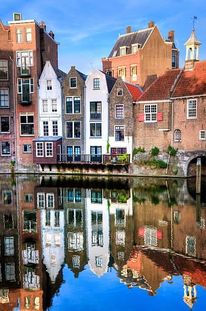 Rotterdam's Delfshaven with his Historic Buildings