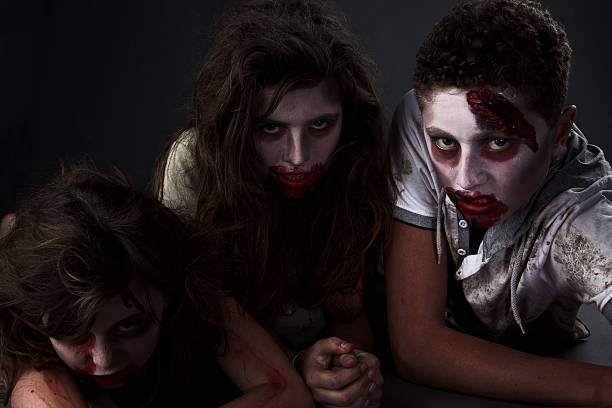 istock Zombie Children Portrait 174071530