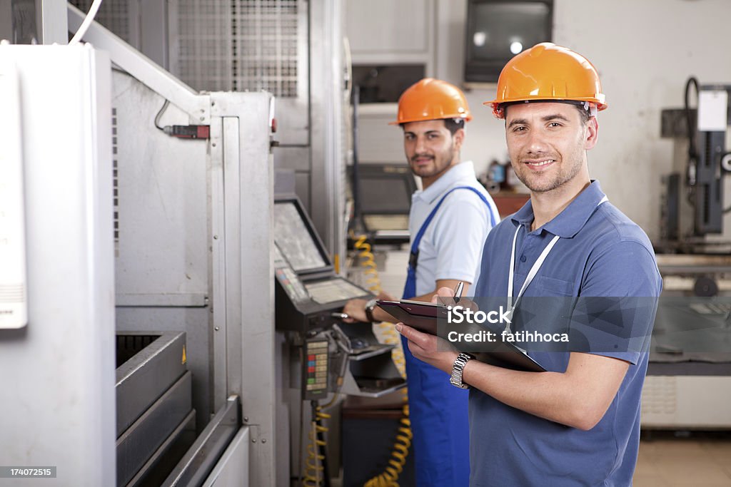 Jeune Contremaître - Photo de Machinerie libre de droits