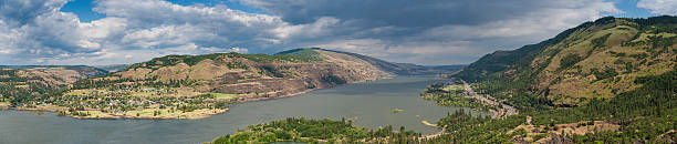 Columbia River Gorge panorama Oregon Washington USA