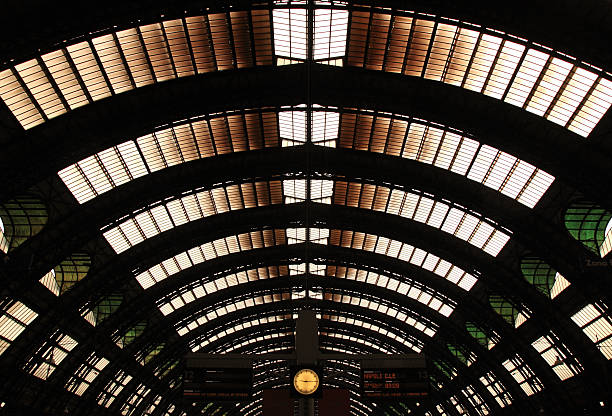 istock Railroad station tunnel 174073753