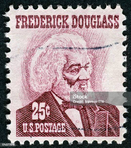 Frederick Douglass Pieczęć - zdjęcia stockowe i więcej obrazów Historia Afroamerykanów w USA - Historia Afroamerykanów w USA, Frederick Douglass, USA