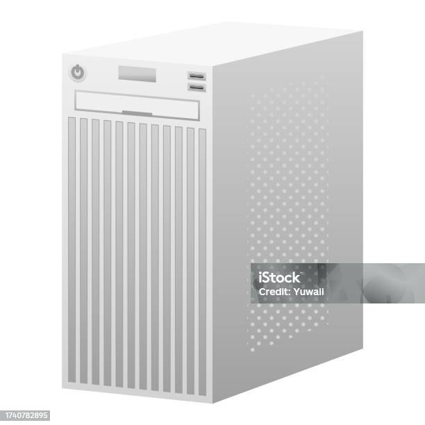 Simple Illustration Server Stock Illustration - Download Image Now ...