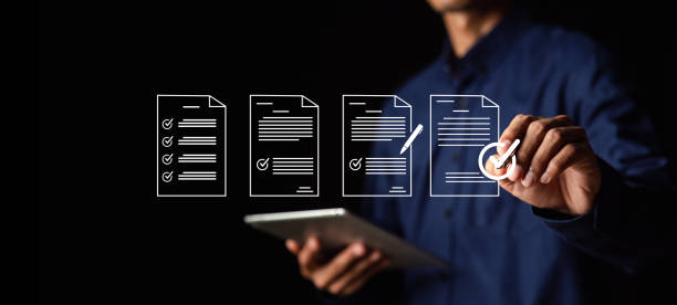 istock The check mark symbol represents the standard quality control, ISO certified business, international standards quality control assurance. 1740790419