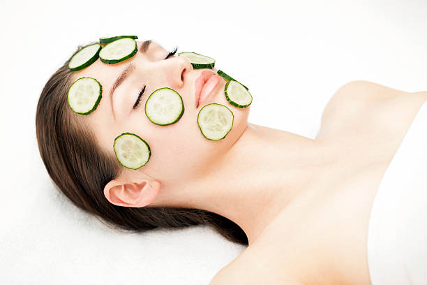 istock Beautiful woman takes mask 174080506