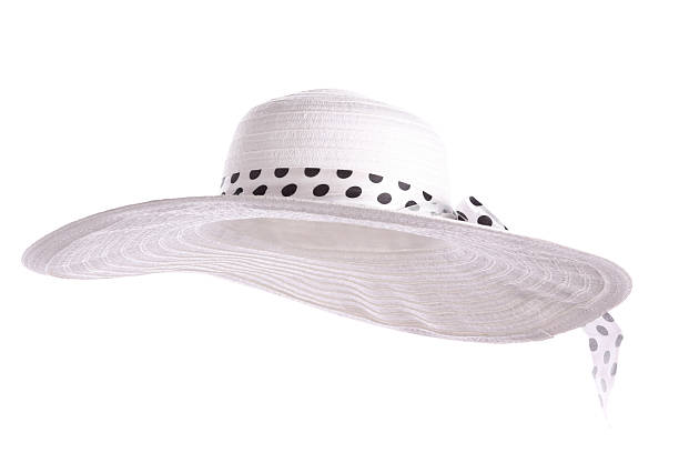 White Sun Hat White sun hat against white background (Shallow Depth of Field)Some other related images: sun hat stock pictures, royalty-free photos & images