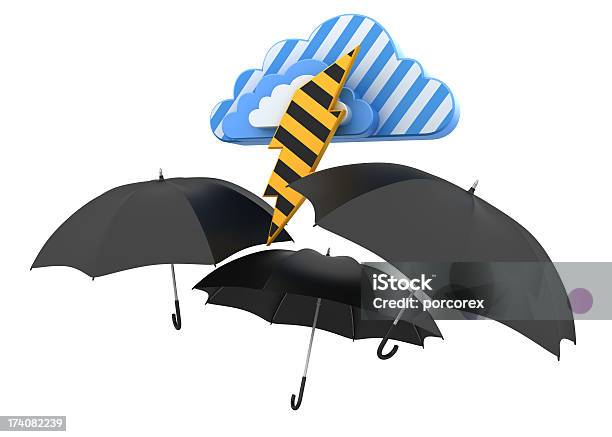 Guardachuvas Com A Semirecta - Fotografias de stock e mais imagens de Figura para recortar - Figura para recortar, Guarda-chuva, Tridimensional