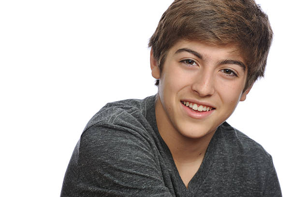 istock Smiling teenager headshot 174082537