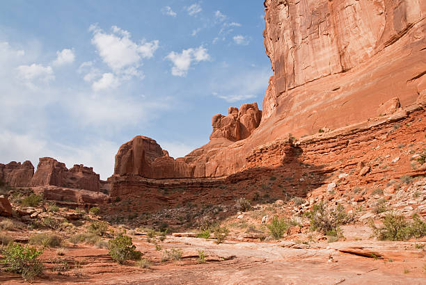 istock Slickrock in Park Avenue Canyon 174083058