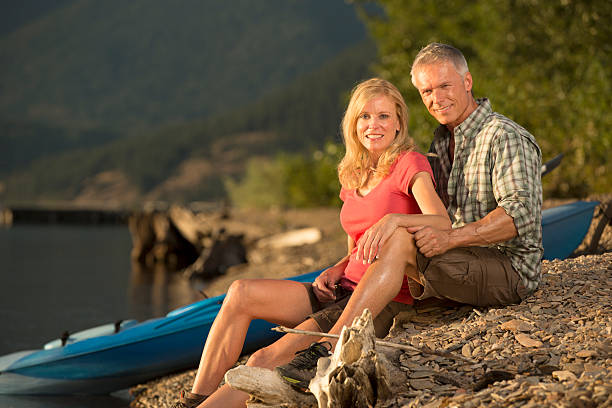 istock Active couple enjoying the outdoors 174084291