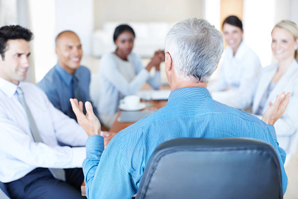 istock Throwing around ideas in the boardroom 174084926