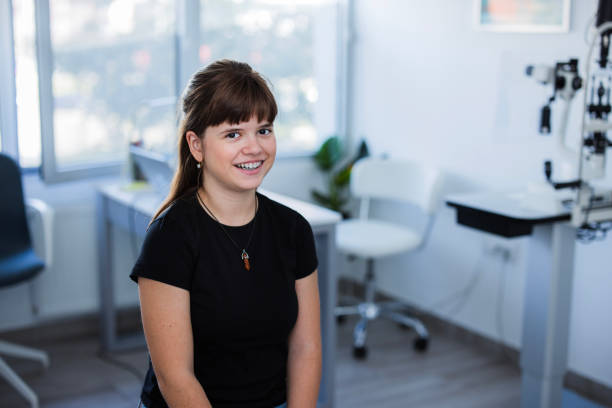 istock Teenager sitting at doctor's office 1740907196