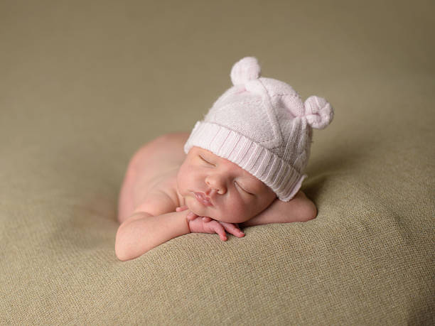 istock Sleeping Newborn Girl 174091677