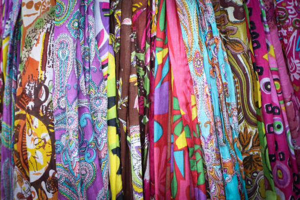 istock Close up hang shirts and cloths 174092061