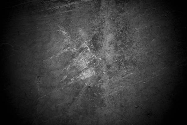 istock Old wall texture cement dark black gray  background abstract grey color design are light with white gradient background. 1740931483