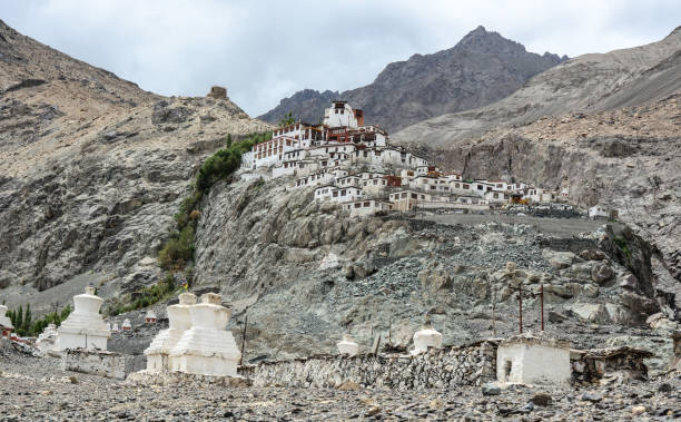 istock Ancient Tibetan temple on mountain 1740972204