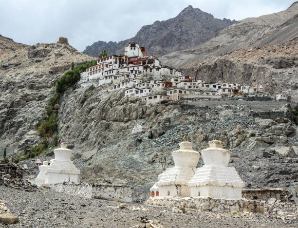 istock Ancient Tibetan temple on mountain 1740972582
