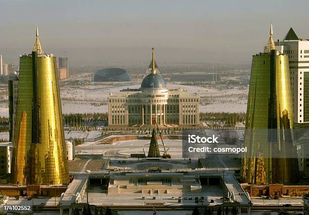 Astana Kazakhstan Landmark Sightseeing Stock Photo - Download Image Now - Astana - Kazakhstan, Kazakhstan, Winter