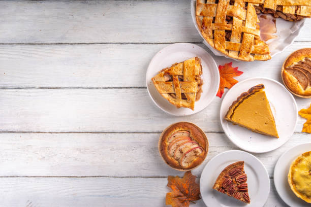 istock Assorted homemade fall pies and cakes 1741037506