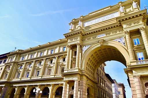 Paris, gare de Lyon, railway station, facade and clock