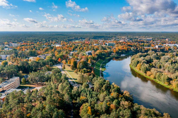 istock Autumn colours in the city 1741051365