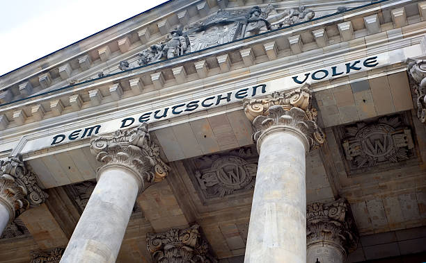 istock Reichstag Exterior Inscription 174105514