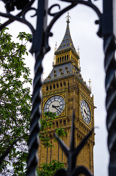 istock Historic Big Ben, shot from an unusual angle 174108470