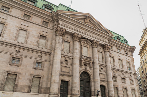 central building of the bank of the argentine nation