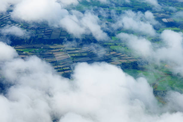 istock Outlook from window in airliner 1741105216