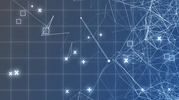 istock Abstract concepts of cybersecurity technology and digital data protection. Protect internet network connection with polygons, dots and lines with  background 1741114203