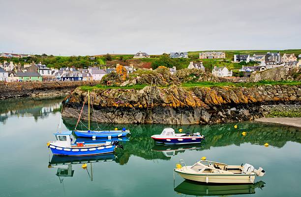istock Boats in Portpatrick harbour 174112885