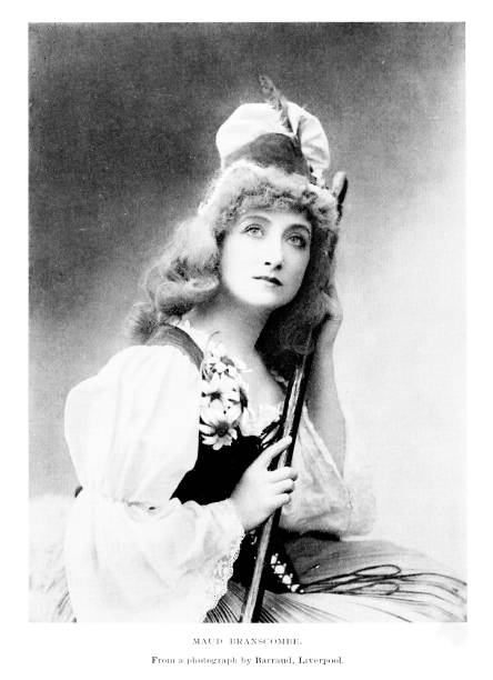 istock Maud Branscombe Photo Portrait, British Actress,19th Century Cultural History 1741131211